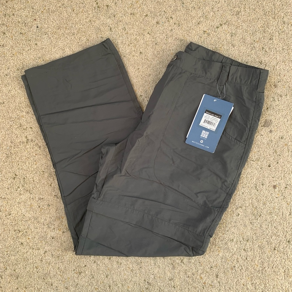 White Sierra Convertible Pant L